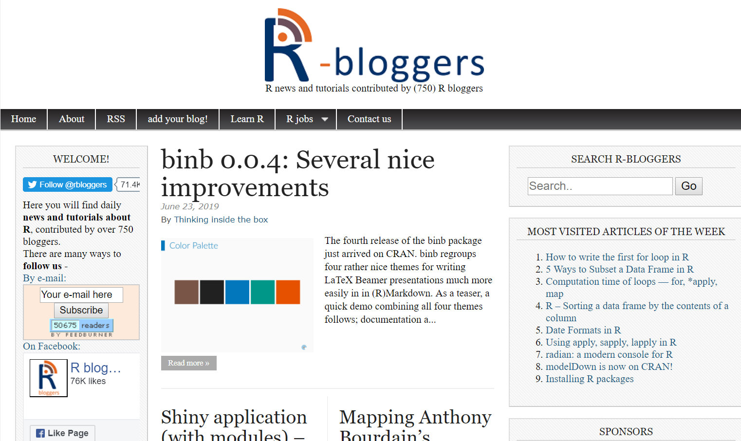 R-Bloggers